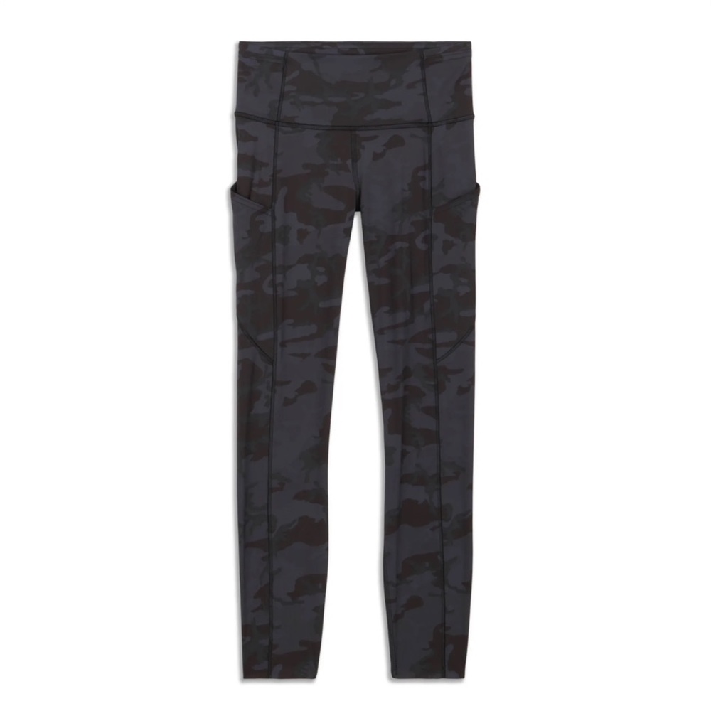 Lululemon Fast & Free HR Tight 25” Luxtreme Black Camo